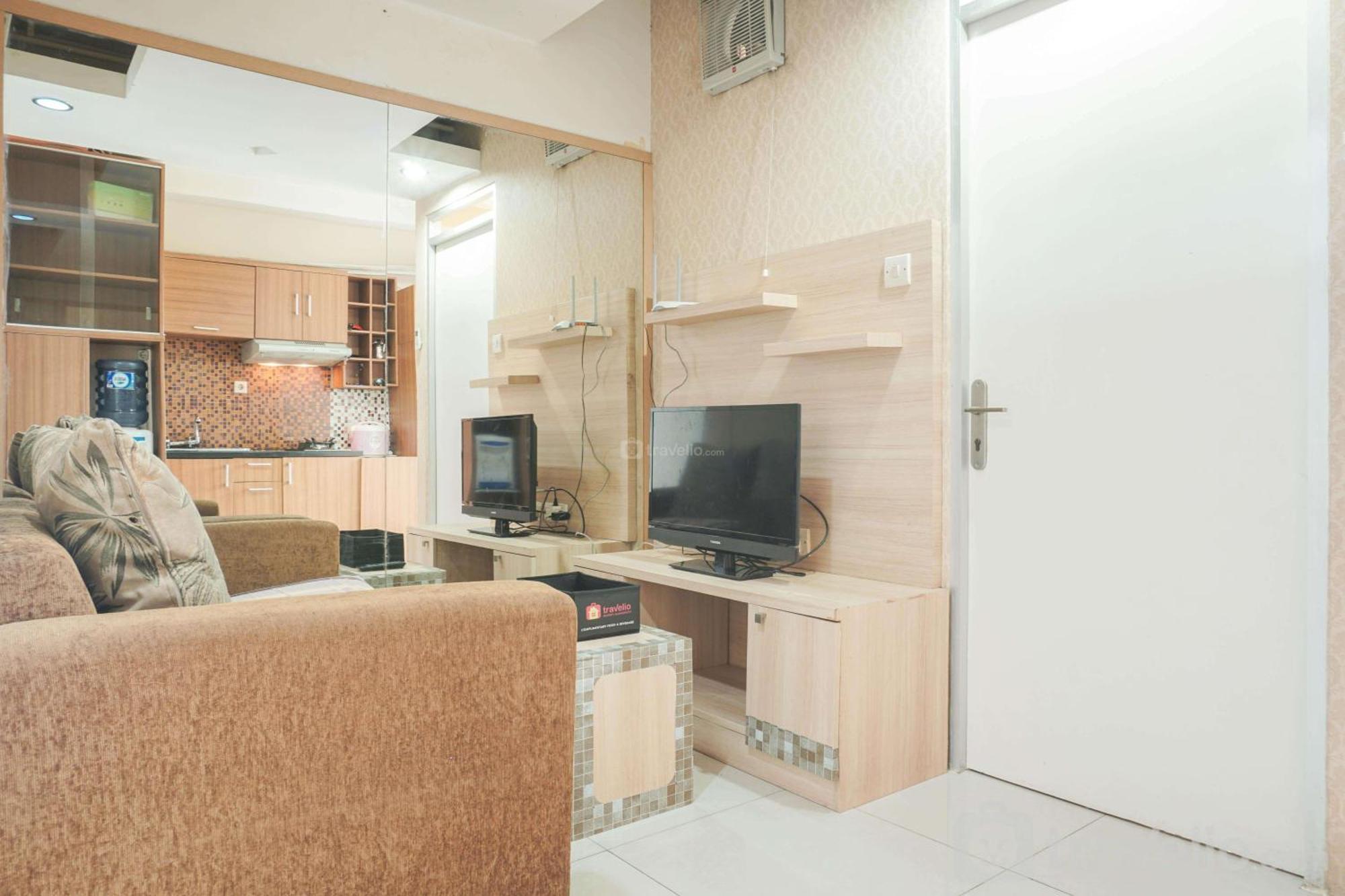 Comfy And Strategic 2br At Menteng Square By Travelio Pangsapuri *